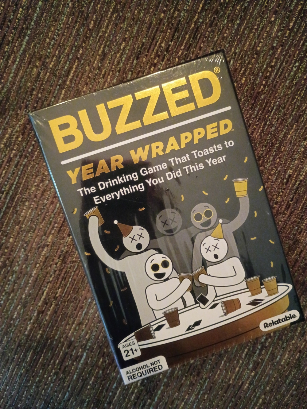 Buzzed Year Wrapped by Relatable New Years Drinking Games That Elevate Your Day
